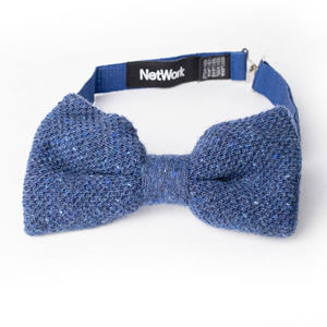 Network Tie Men Dark Blue